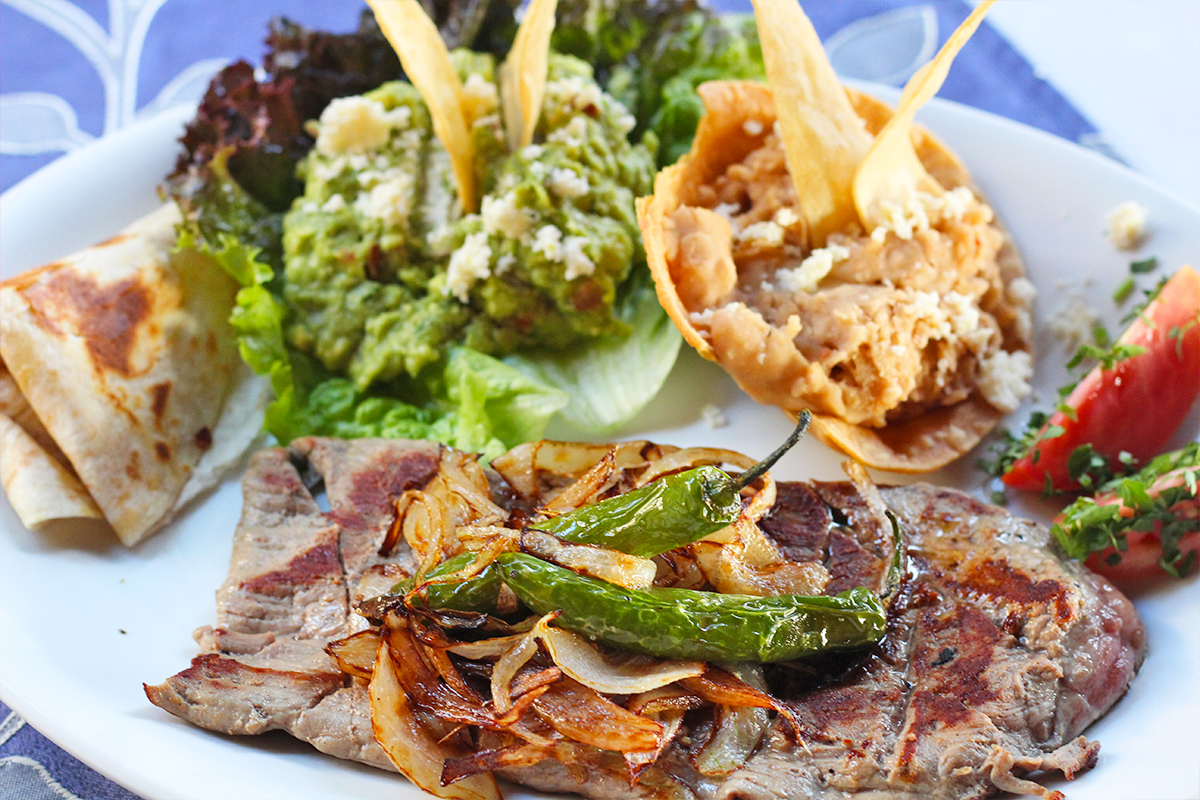 Carne asada el coral punta de mita