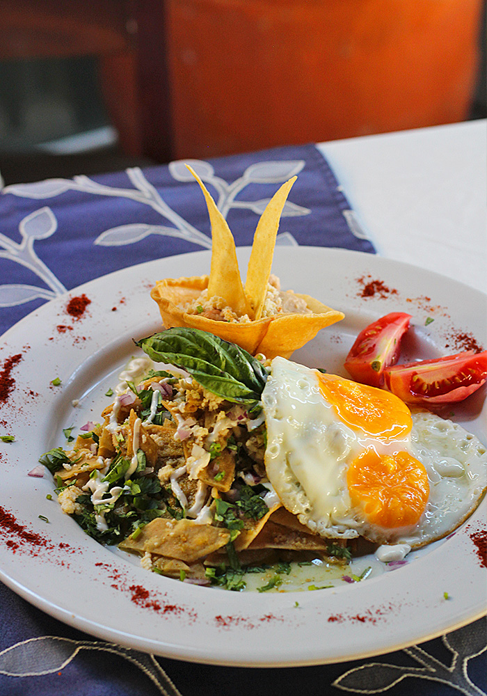 Chilauiles en punta de mita